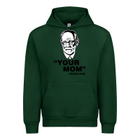 Forest Green your mom  Sigmund Freud Urban Hoodie - artisFamous