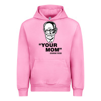 Fuchsia Pink your mom  Sigmund Freud Urban Hoodie - artisFamous