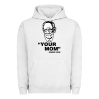 Pigment Lunar Rock your mom  Sigmund Freud Urban Hoodie - artisFamous