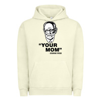 Pigment Pistachio your mom  Sigmund Freud Urban Hoodie - artisFamous
