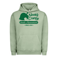 Pigment Oil Green Nook's Cranny Urban Hoodie - artisFamous