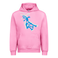 Fuchsia Pink kokopeli funny Urban Hoodie - artisFamous