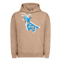 Pigment Burro kokopeli funny Urban Hoodie - artisFamous