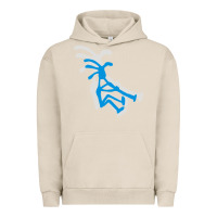 Pigment French Oak kokopeli funny Urban Hoodie - artisFamous