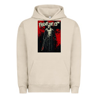 Pigment French Oak friday the 13th jason drip Urban Hoodie - artisFamous