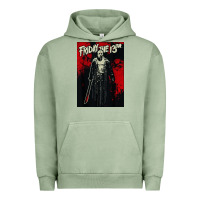 Pigment Oil Green friday the 13th jason drip Urban Hoodie - artisFamous