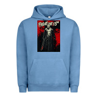 Pigment Pebble Blue friday the 13th jason drip Urban Hoodie - artisFamous