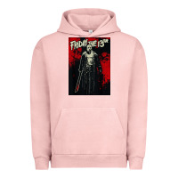 Pigment Salmon friday the 13th jason drip Urban Hoodie - artisFamous