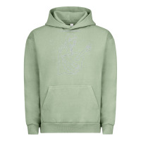 Pigment Oil Green Sturgill Simpson Urban Hoodie - artisFamous