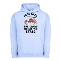 Pigment Grape Ice mess with the crabo you get the stabo Urban Hoodie - artisFamous