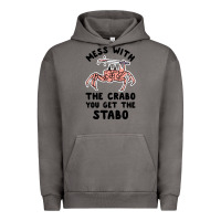 Pigment Tornado mess with the crabo you get the stabo Urban Hoodie - artisFamous