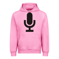 Fuchsia Pink microphone funny music Urban Hoodie - artisFamous