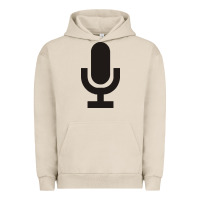 Pigment French Oak microphone funny music Urban Hoodie - artisFamous