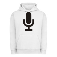 Pigment Lunar Rock microphone funny music Urban Hoodie - artisFamous