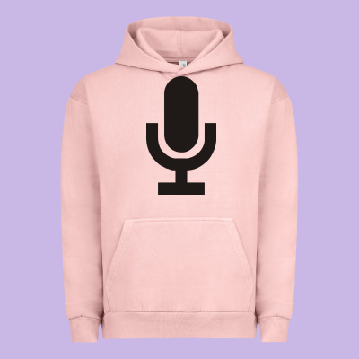 Microphone Funny Music Urban Hoodie Designed By Artisfamous