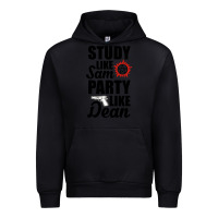 Black study like sam party like dean Urban Hoodie - artisFamous