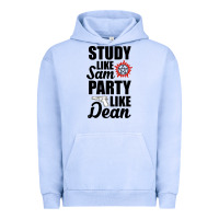 Pigment Grape Ice study like sam party like dean Urban Hoodie - artisFamous