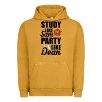 Pigment Peanut Butter study like sam party like dean Urban Hoodie - artisFamous