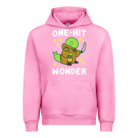 Fuchsia Pink one hit wonder   tonberry Urban Hoodie - artisFamous