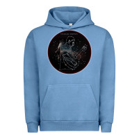 Pigment Pebble Blue Sturgill Simpson Star Urban Hoodie - artisFamous