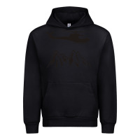 Black mountain rescue helicopter funny Urban Hoodie - artisFamous