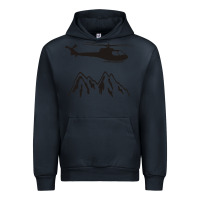 Navy mountain rescue helicopter funny Urban Hoodie - artisFamous