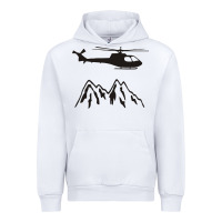 White mountain rescue helicopter funny Urban Hoodie - artisFamous
