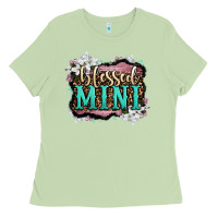 Matcha blessed mini Ladies Tee - OliviaCreatesArt