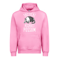 Fuchsia Pink tactical assault possum Urban Hoodie - artisFamous