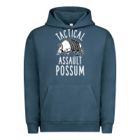 Pigment Midnight Navy tactical assault possum Urban Hoodie - artisFamous
