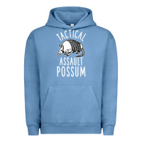 Pigment Pebble Blue tactical assault possum Urban Hoodie - artisFamous