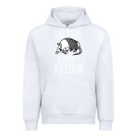 White tactical assault possum Urban Hoodie - artisFamous