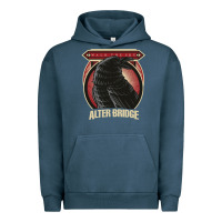 Pigment Midnight Navy Alter Bridge Urban Hoodie - artisFamous