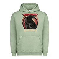 Pigment Oil Green Alter Bridge Urban Hoodie - artisFamous