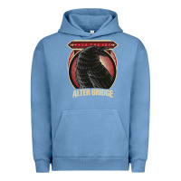 Pigment Pebble Blue Alter Bridge Urban Hoodie - artisFamous