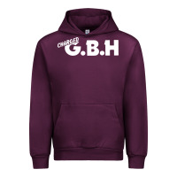 Mauve Wine Charged G.B.H Urban Hoodie - artisFamous