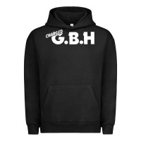 Pigment Black Charged G.B.H Urban Hoodie - artisFamous