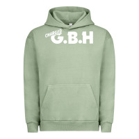 Pigment Oil Green Charged G.B.H Urban Hoodie - artisFamous
