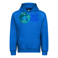 Cobalt Aquarius Sign Zodiac Astrology Horoscope T-shirt Urban Hoodie - artisFamous