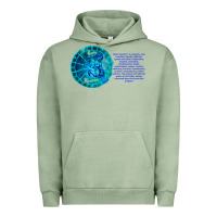 Pigment Oil Green Aquarius Sign Zodiac Astrology Horoscope T-shirt Urban Hoodie - artisFamous