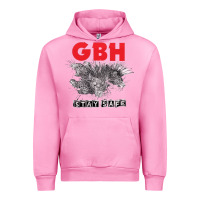 Fuchsia Pink Charged G.B.H Urban Hoodie - artisFamous