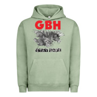 Pigment Oil Green Charged G.B.H Urban Hoodie - artisFamous