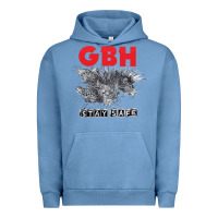 Pigment Pebble Blue Charged G.B.H Urban Hoodie - artisFamous