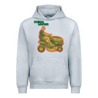 Heather Grey Sturgill Simpson Tractor Urban Hoodie - artisFamous
