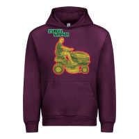 Mauve Wine Sturgill Simpson Tractor Urban Hoodie - artisFamous