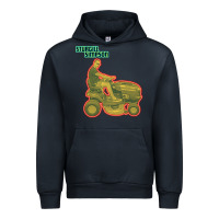 Navy Sturgill Simpson Tractor Urban Hoodie - artisFamous