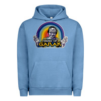 Pigment Pebble Blue friend of garak Urban Hoodie - artisFamous