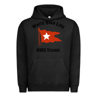 Pigment Black white star line (1) Urban Hoodie - artisFamous