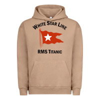 Pigment Burro white star line (1) Urban Hoodie - artisFamous