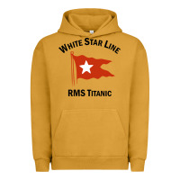 Pigment Peanut Butter white star line (1) Urban Hoodie - artisFamous